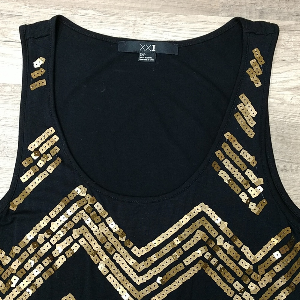 Forever 21 Sequin Tank Top - Picture 4 of 8